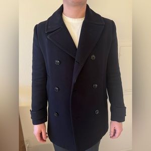 H&M Navy Peacoat — Size Medium (40R)